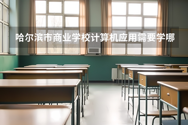 哈尔滨市商业学校计算机应用需要学哪些课程及专业能力要求