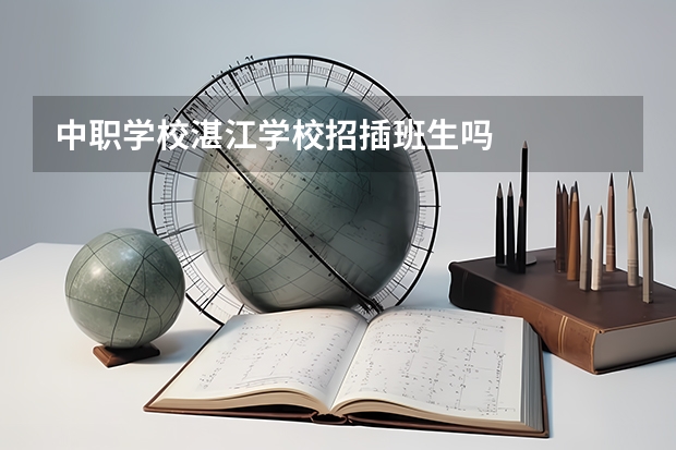 中职学校湛江学校招插班生吗