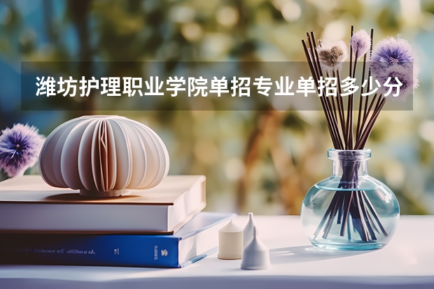 潍坊护理职业学院单招专业单招多少分就能去