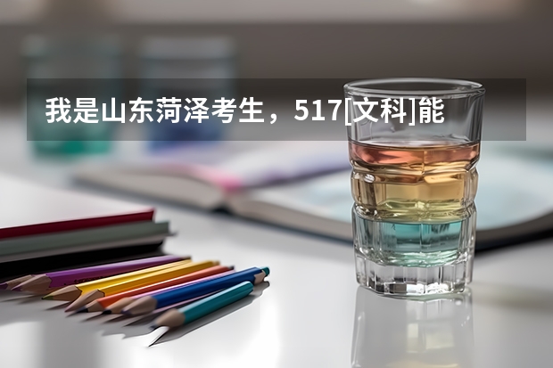 我是山东菏泽考生，517[文科]能被泰山学院录取吗？