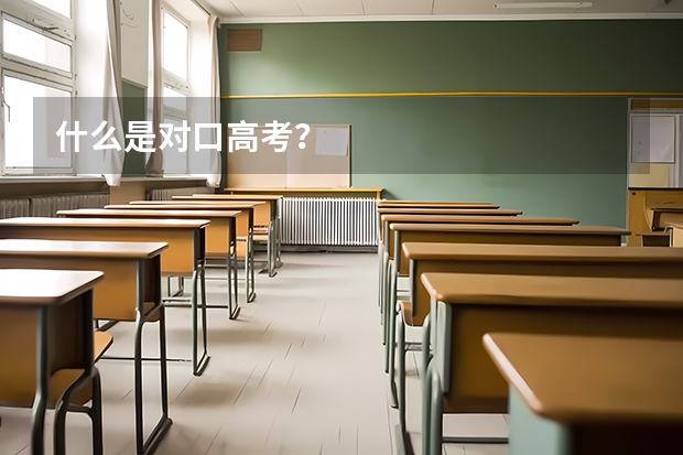 什么是对口高考？