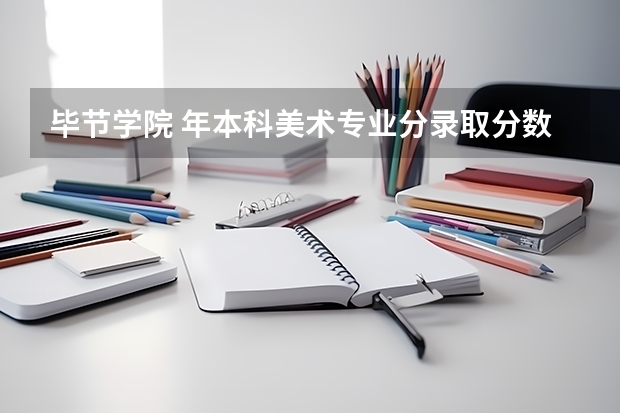 毕节学院 年本科美术专业分录取分数线是多少?