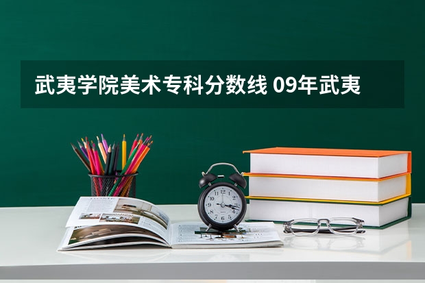 武夷学院美术专科分数线 09年武夷学院专科录取分数线(文科)