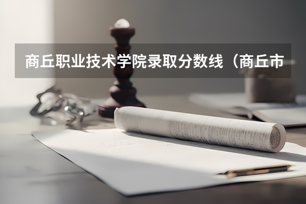 商丘职业技术学院录取分数线（商丘市职业技术学院上一年录取分数线）