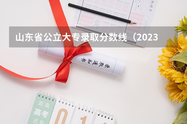 山东省公立大专录取分数线（2023山东专科大学排名及录取分数线）