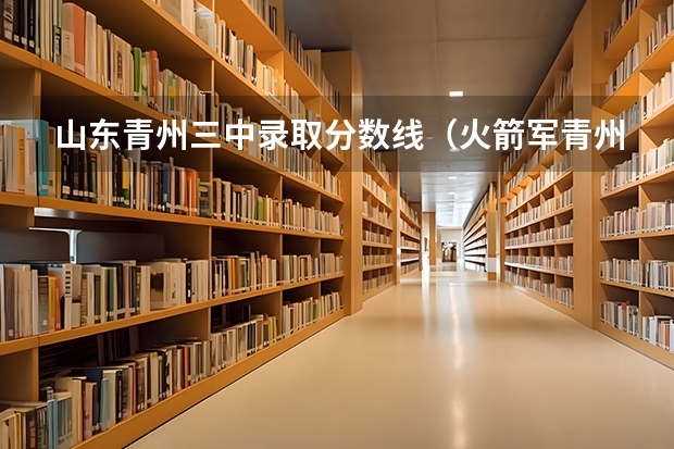 山东青州三中录取分数线（火箭军青州士官学校录取分数线）