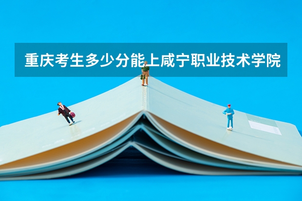 重庆考生多少分能上咸宁职业技术学院