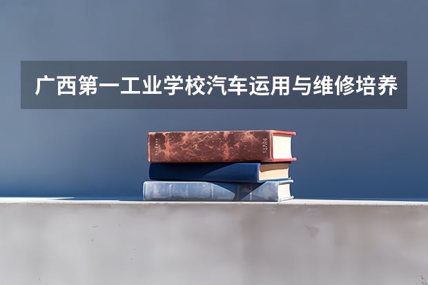 广西第一工业学校汽车运用与维修培养目标定位